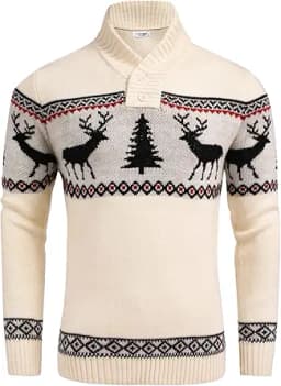 Tan Fair Isle Sweater