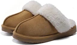Fuzzy Memory Foam Slippers
