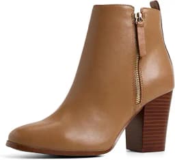 Block Heel Ankle Boot