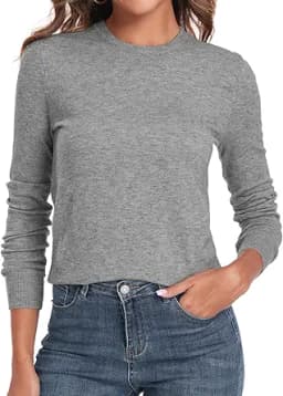 Soft Knitted Pullover Sweater