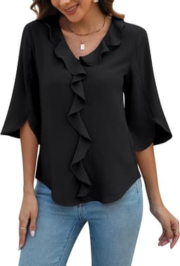 Trendy Ruffled Tops for Women