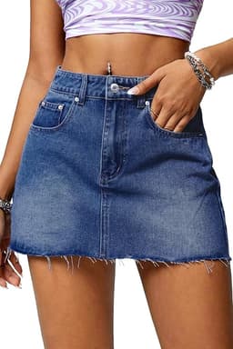 Denim Skirt Mini for Women