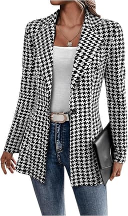 Long Sleeve Button Blazer