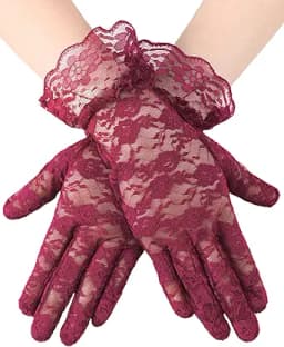 Lace Short Courtesy Gloves